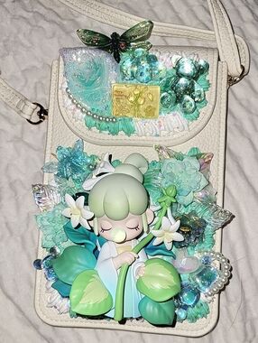 Rolife Nanci Flower Stories "Plantain Lily" Embellished Crossbody Bag